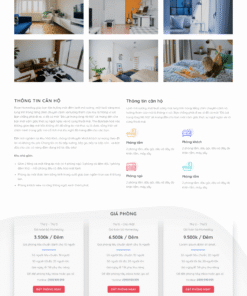 Khách sạn 02 - Mẫu website giới thiệu về dịch vụ khách sạn