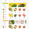 Thực phẩm 01 - Mẫu website bán thực phẩm ăn uống