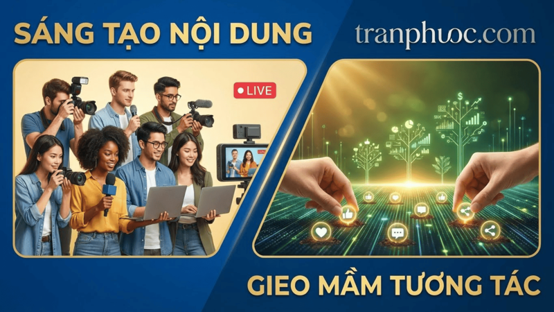 Content Creator & Seeding dạo (Sáng tạo nội dung & Tương tác)