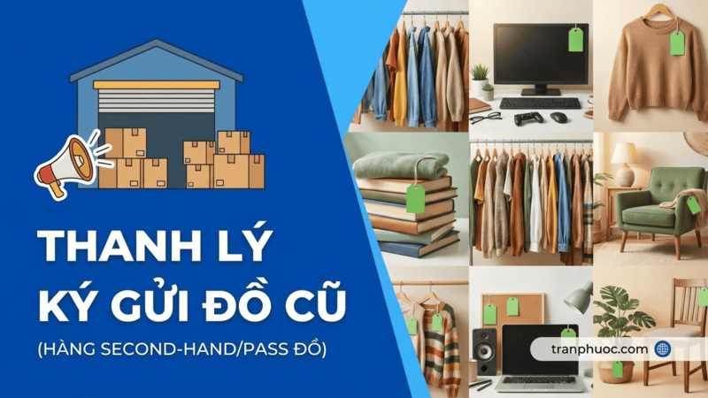 Thanh lý, ký gửi đồ cũ (Second-hand/Pass đồ)
