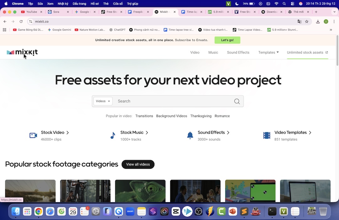 Top 5 Nguồn Video Miễn Phí Không Bản Quyển Cực Chất Cho Editor 2026